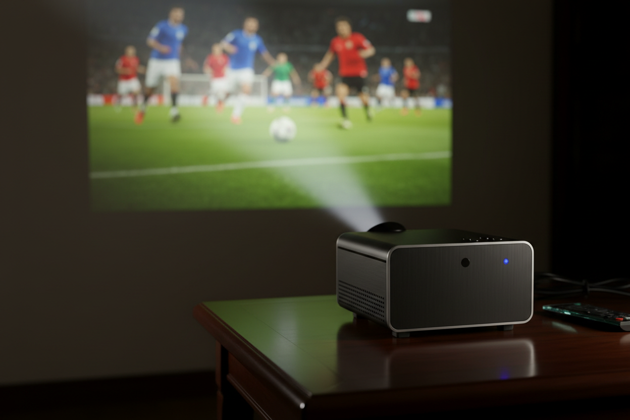 Proyector TDA6 Full HD 1080P | Android 9.0, WiFi 5G, Autoenfoque y Corrección Keystone